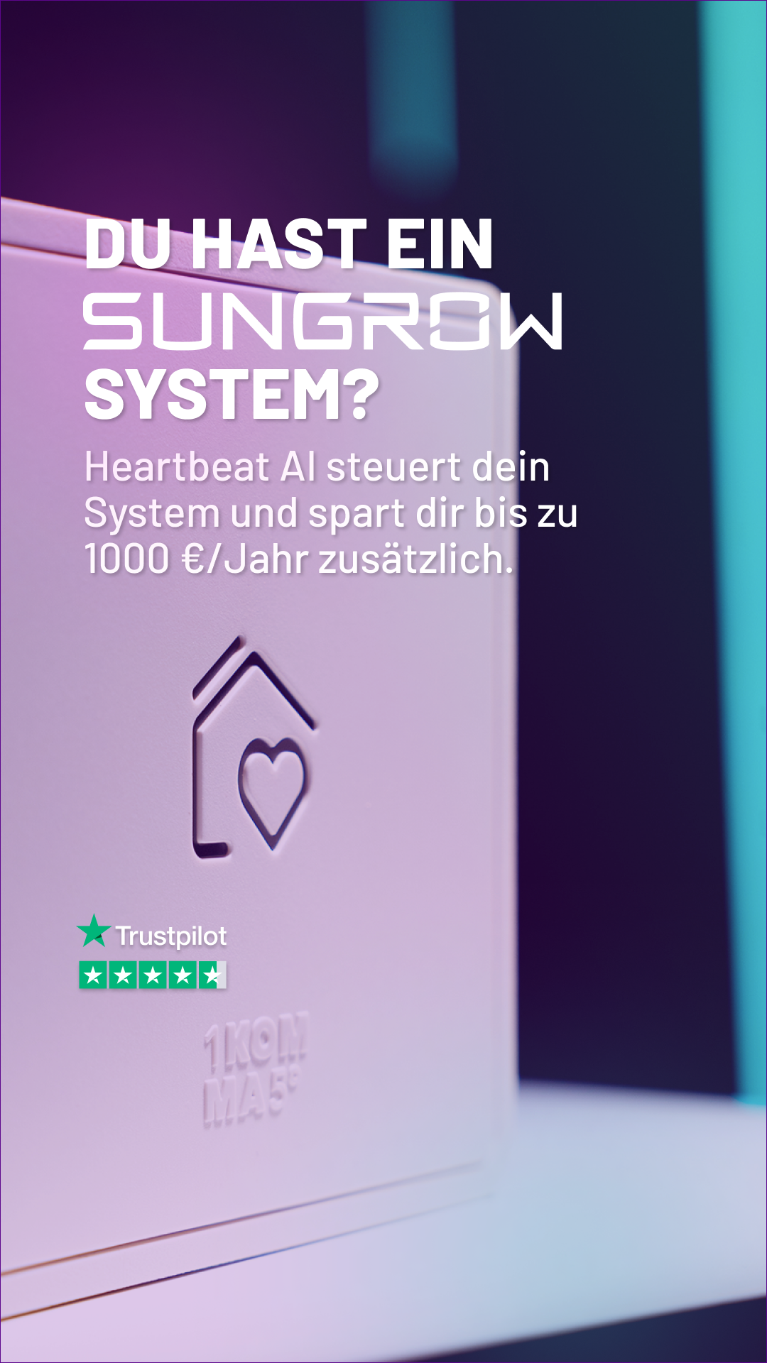 1KOMMA5GRAD Facebook ad