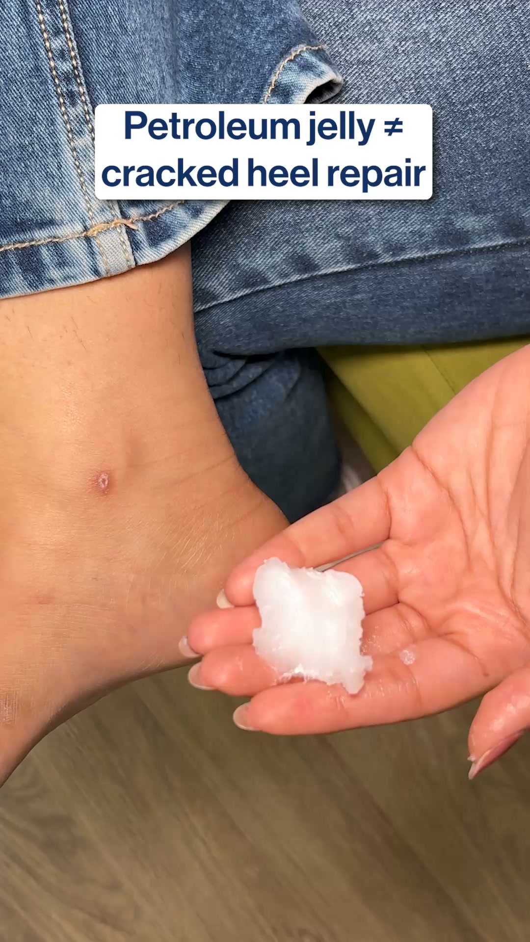 Be Bodywise - UAE Facebook ad: Say Goodbye to Cracked Heels with Ease!