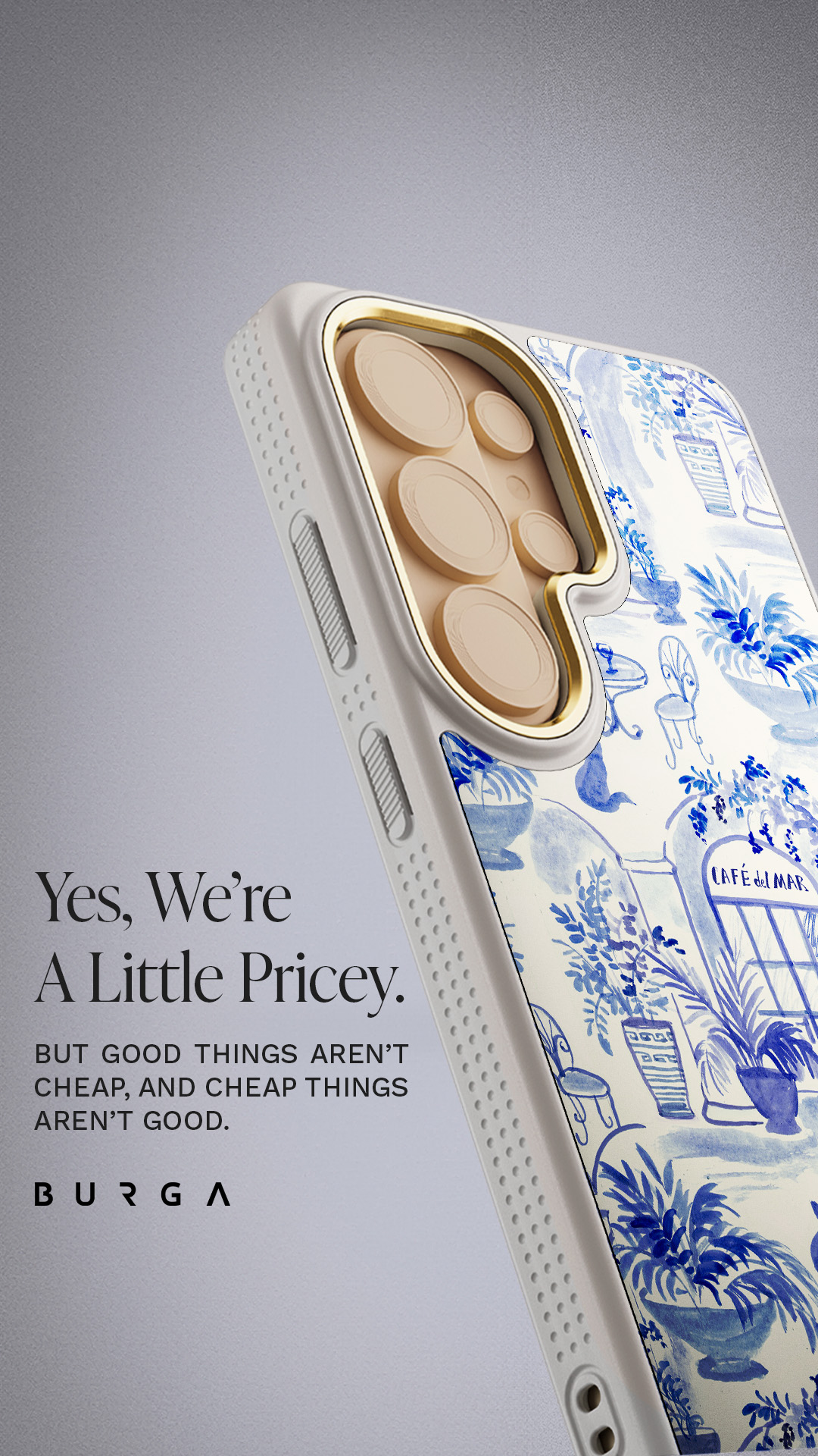 BURGA Cases Facebook ad