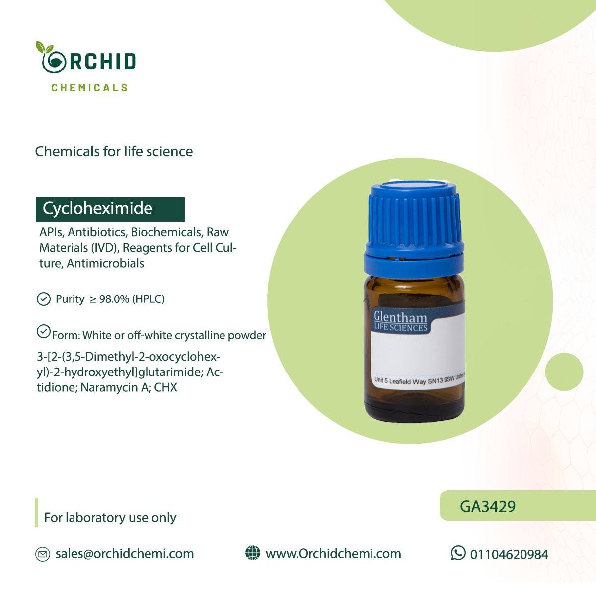 Orchid Chemicals اوركيد للكيماويات المعملية Facebook ad: خصم 20% لفترة محدودة فقط!
