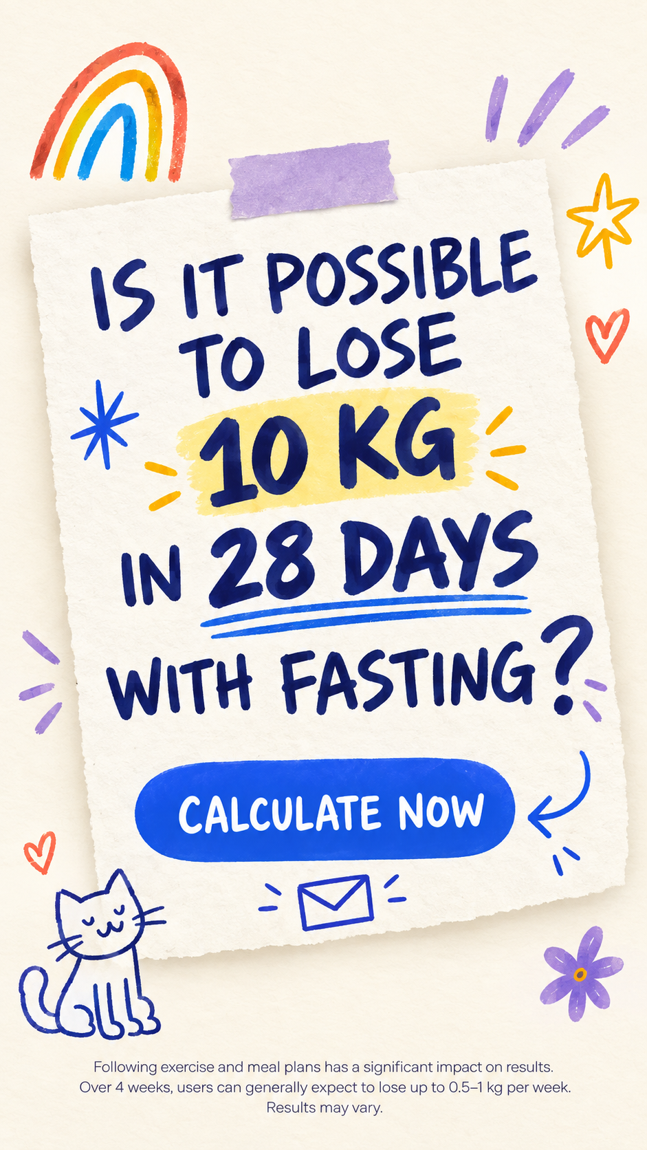 28 Day Challenge Facebook ad: Try it