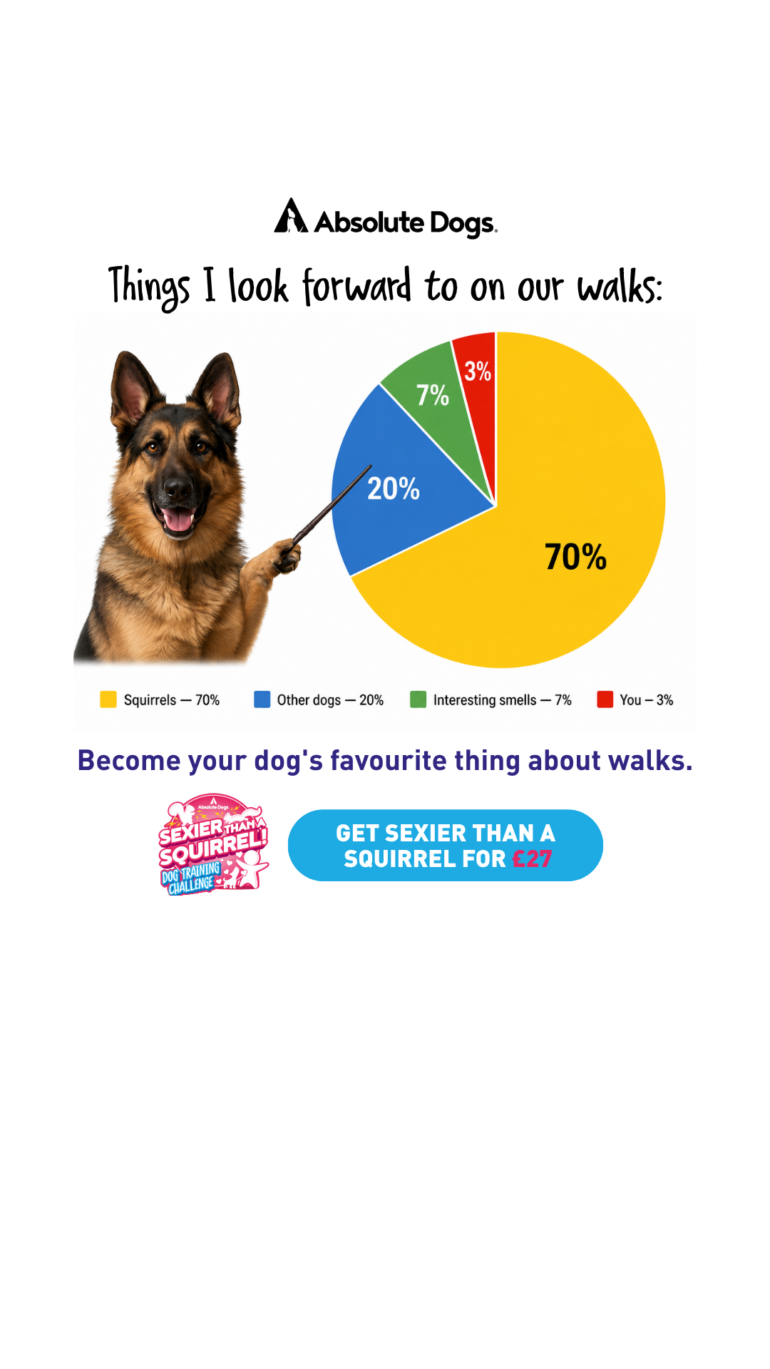 absoluteDOGS Facebook ad