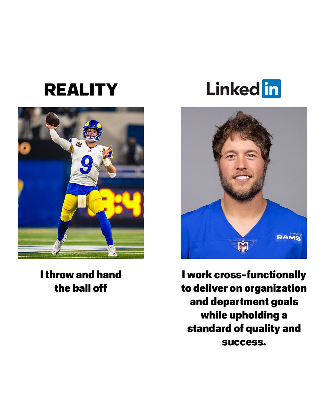 Los Angeles Rams Facebook ad: let’s put a pin in this and circle…