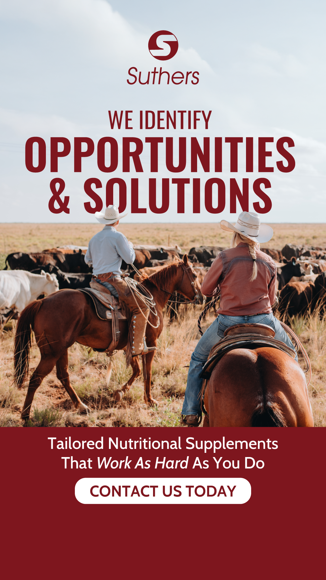 Suther Feeds, Inc. Facebook ad