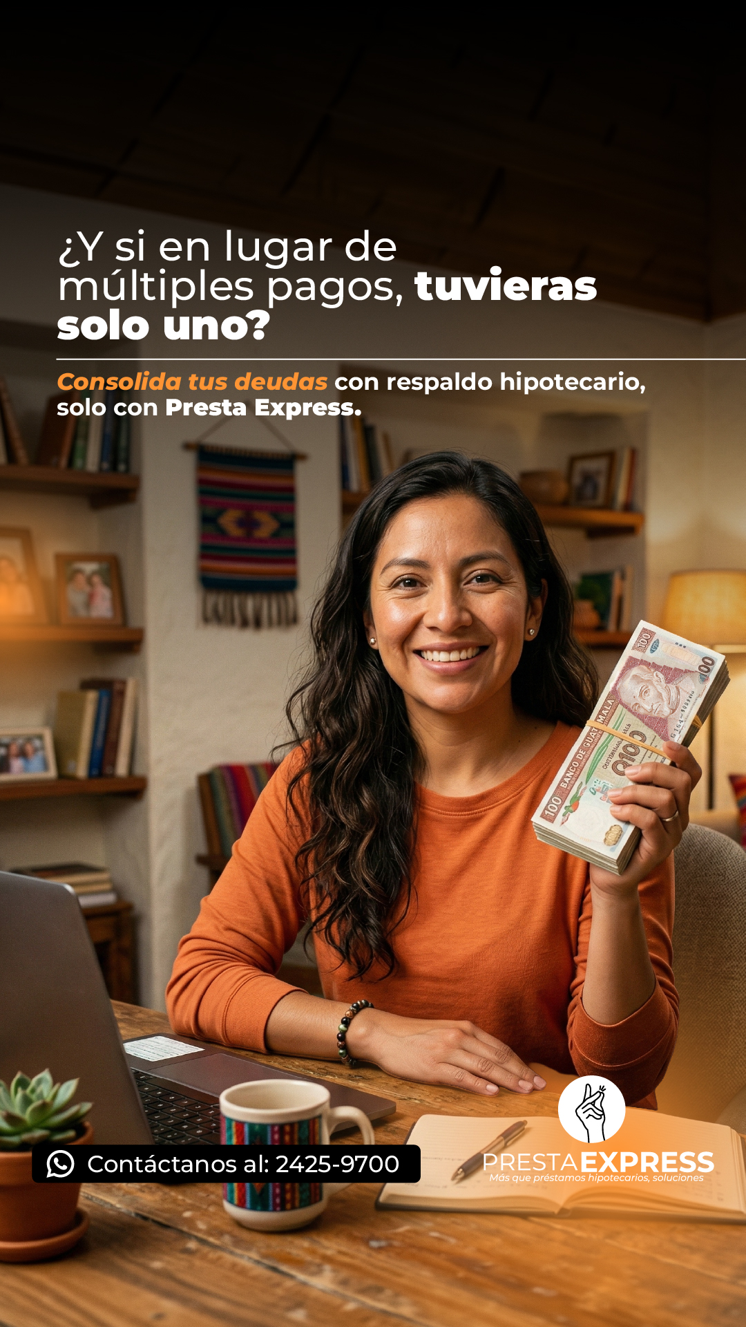 Presta Express Facebook ad from May 21, 2026