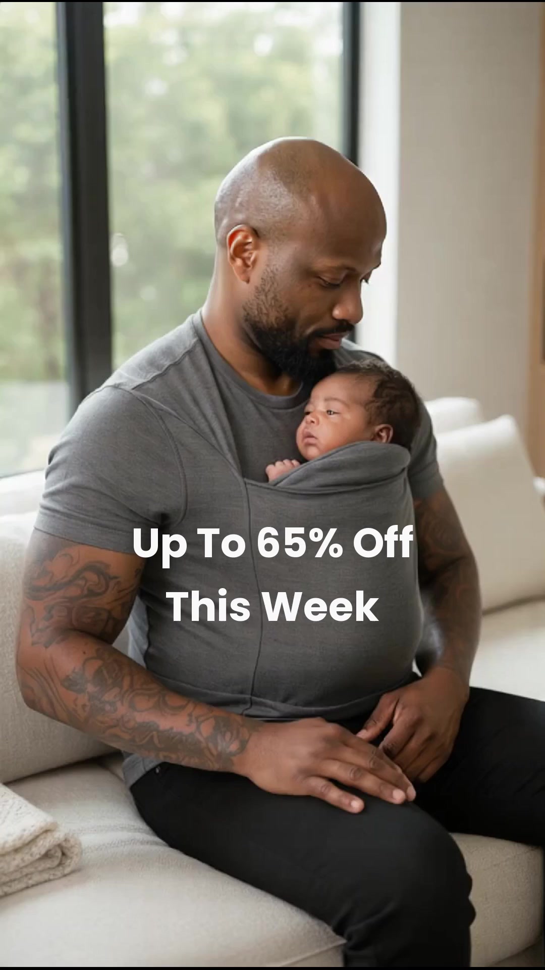 LIOR Facebook ad: He Wouldn't Let Me Put Him Down