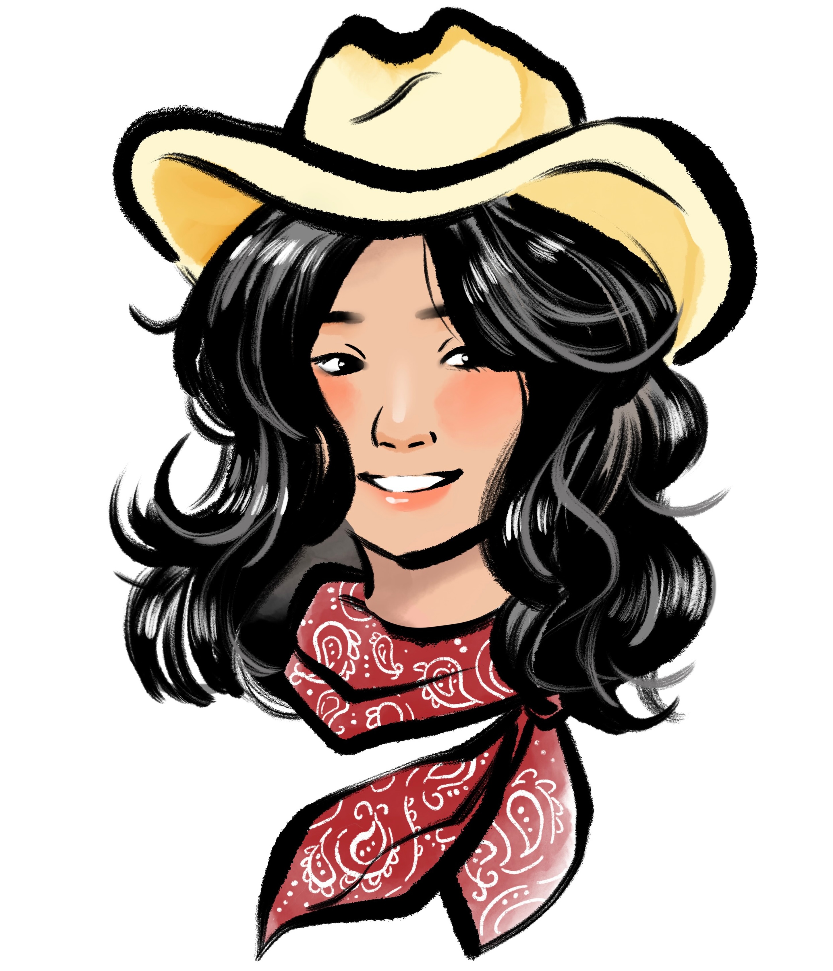 Howdy Matcha Facebook ad: She Was An American Girl!