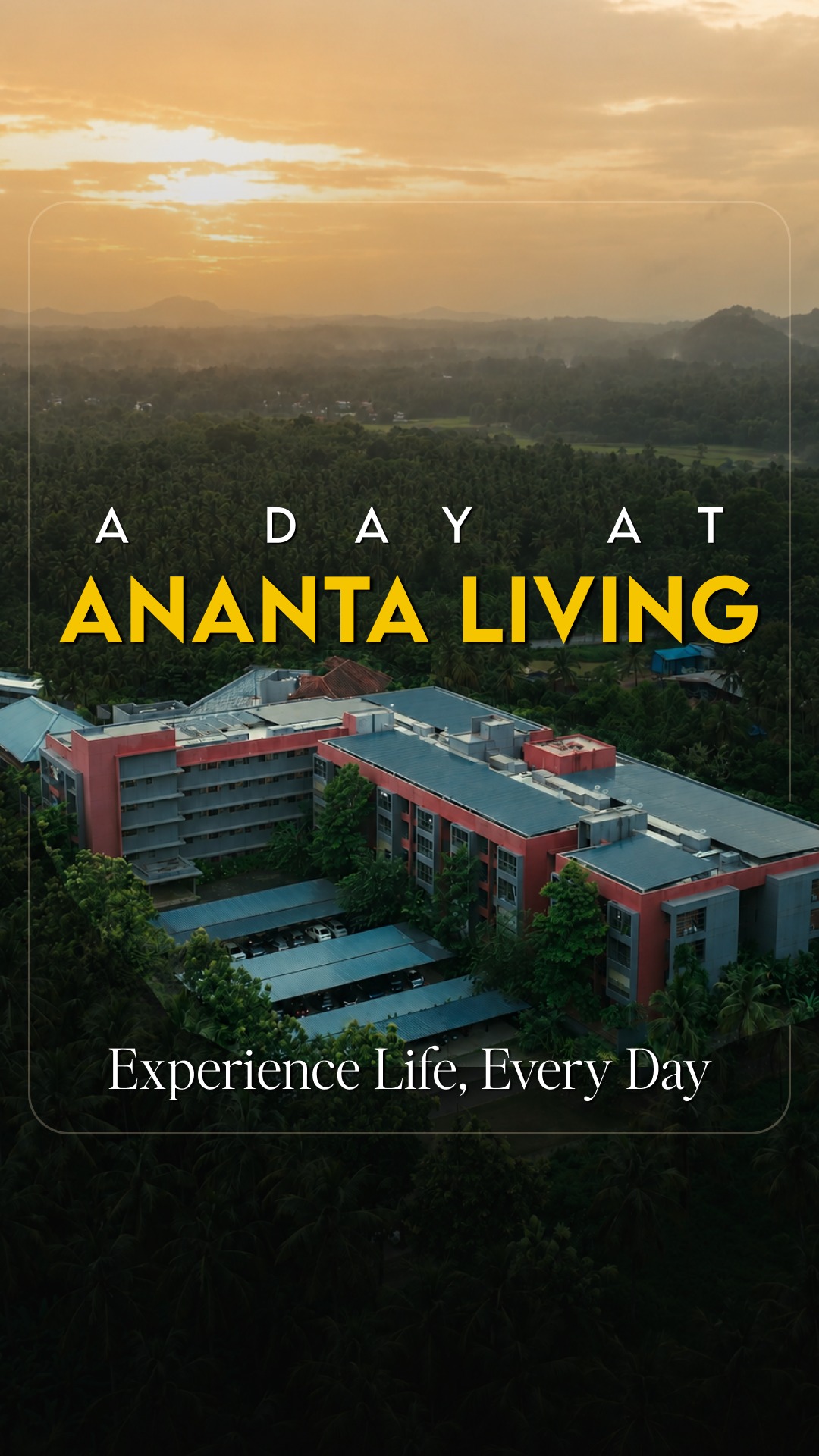 Ananta Living Facebook ad: A Day at Ananta Living
