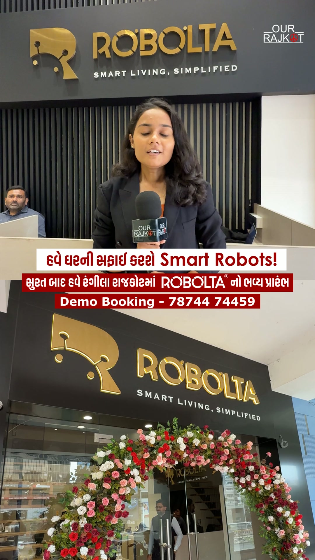 Robolta.official Facebook ad: Smart Cleaning Robots in Rajkot
