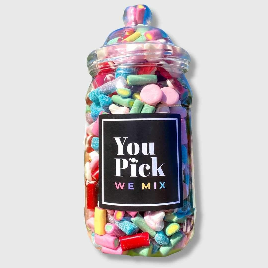 You Pick We Mix Facebook ad: Create Your Dream Pick n Mix!