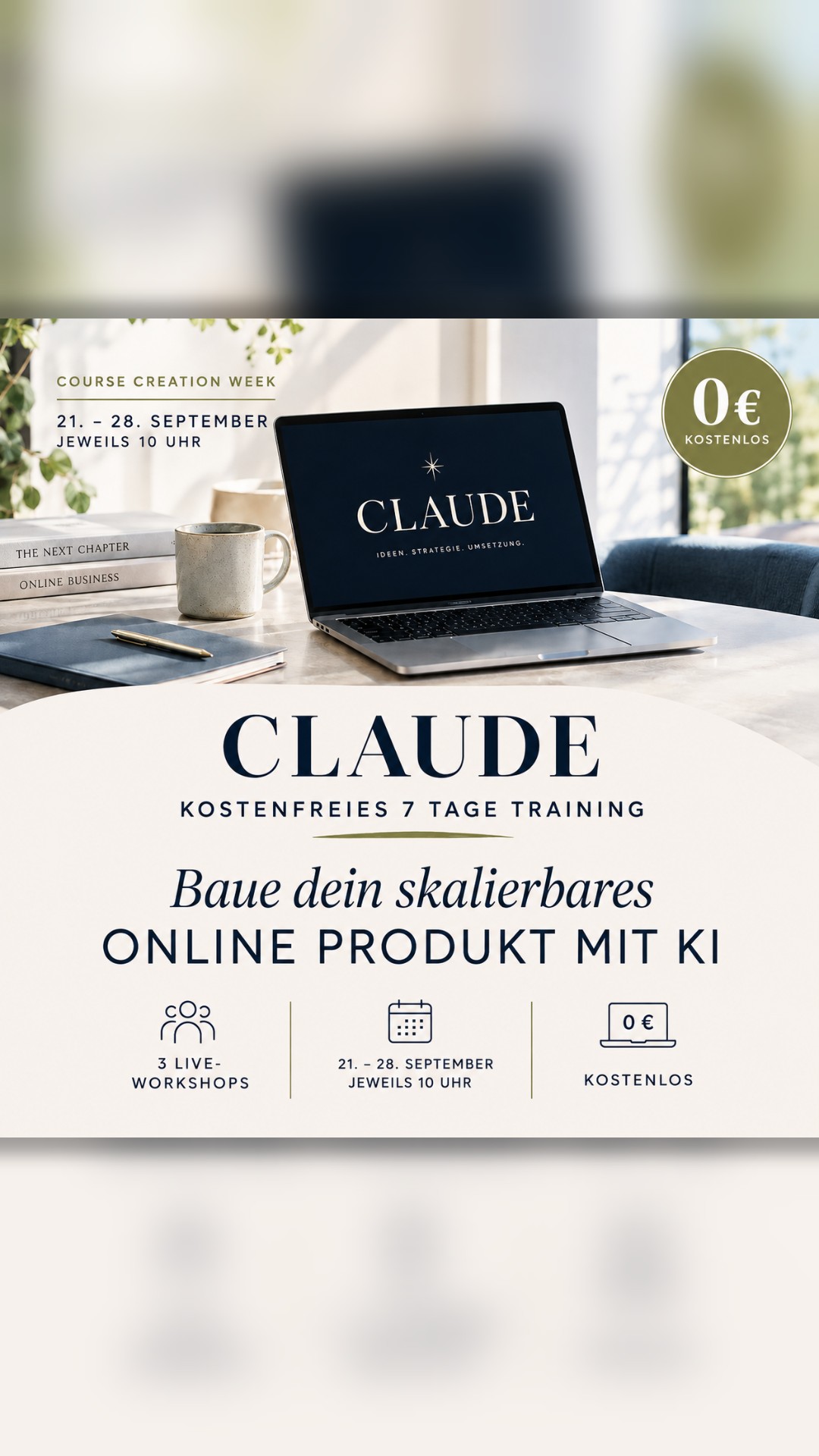 Lena Busch Familienleicht - Business Coaching und Unternehmensberatung Facebook ad