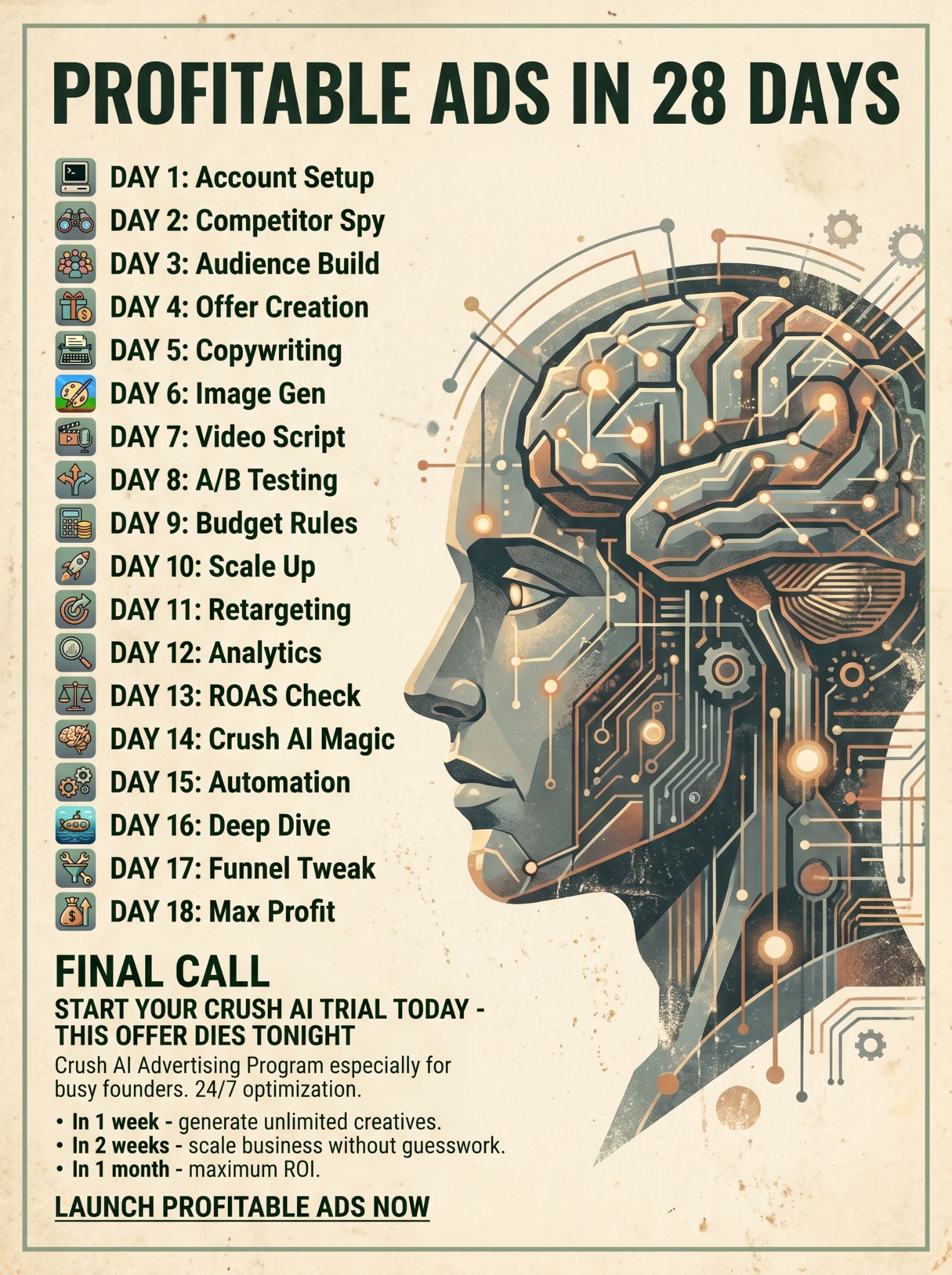 trycrush.ai Facebook ad