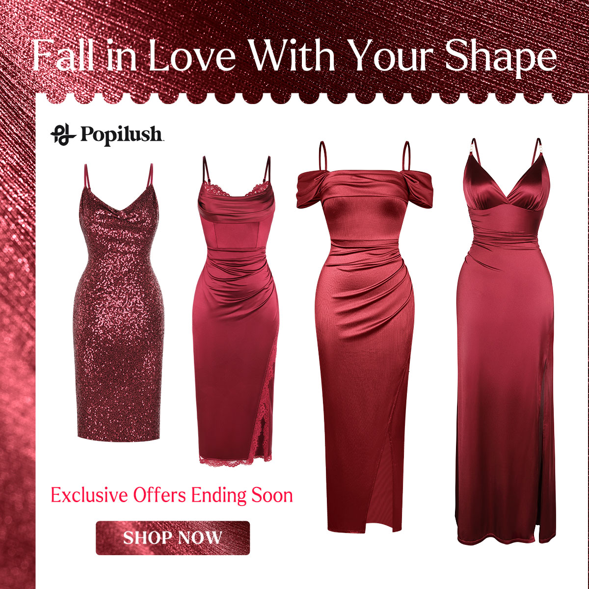Popilush Facebook ad