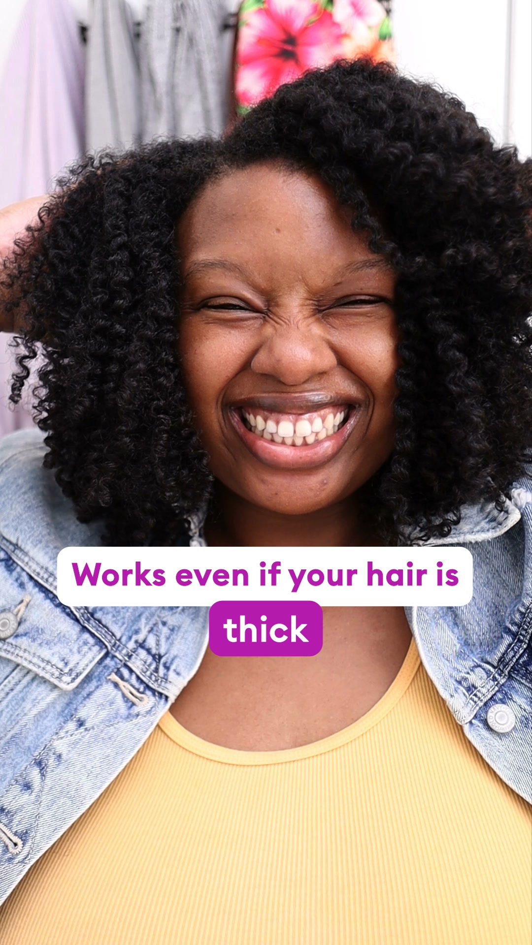 Flora & Curl Haircare Facebook ad: 3 Steps To Stunning Curls
