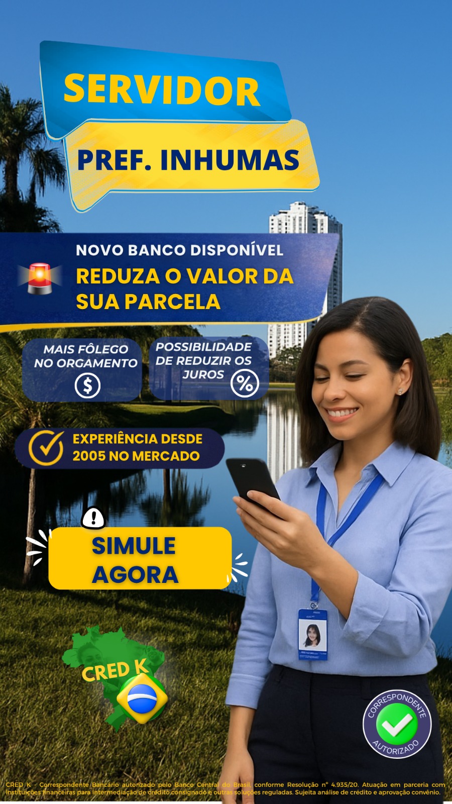 CRED K Brasil Facebook ad from Jun 19, 2026