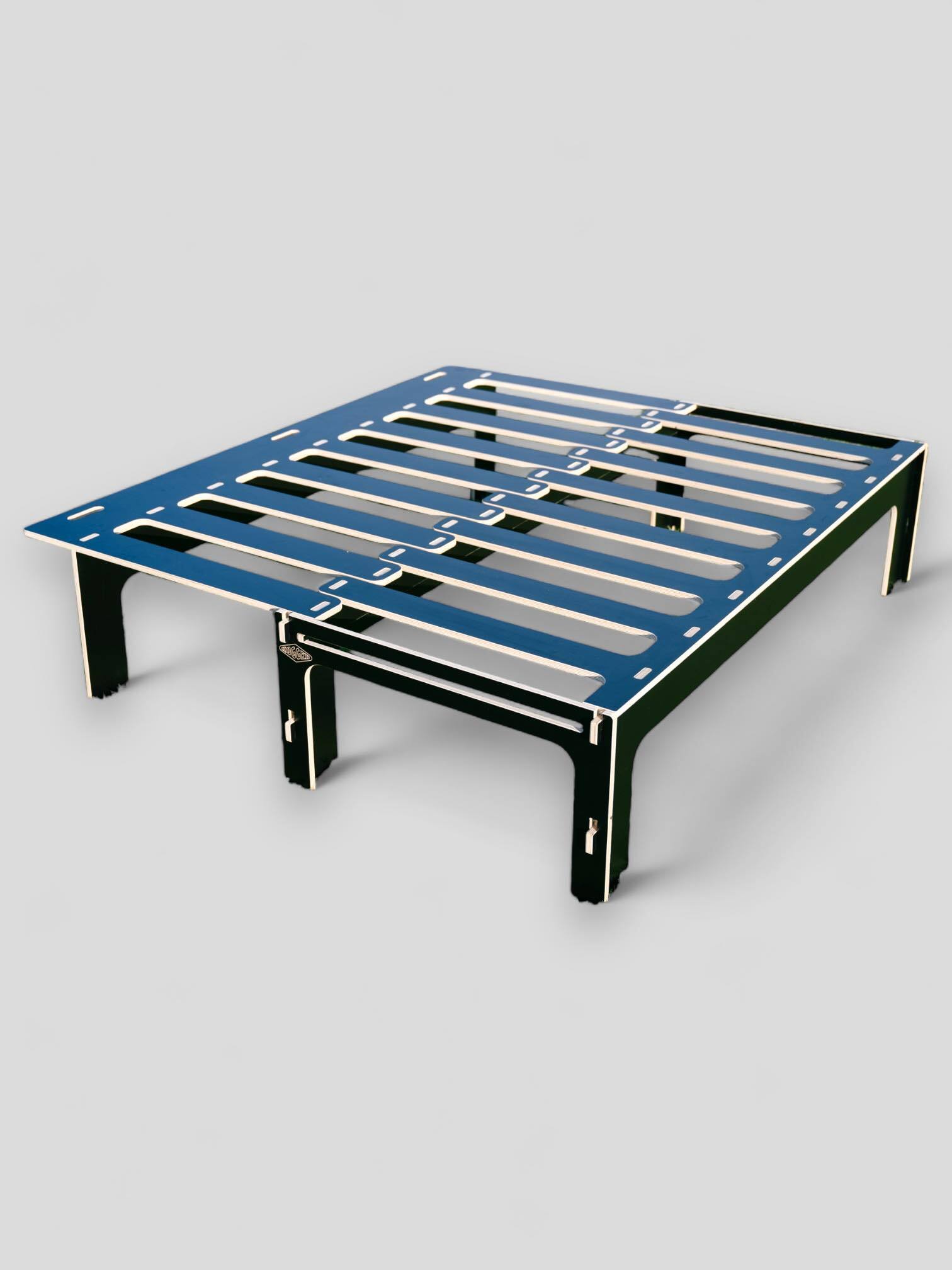 Dogged Campers Facebook ad: The Portable Bed Base transforms your vehicle into…