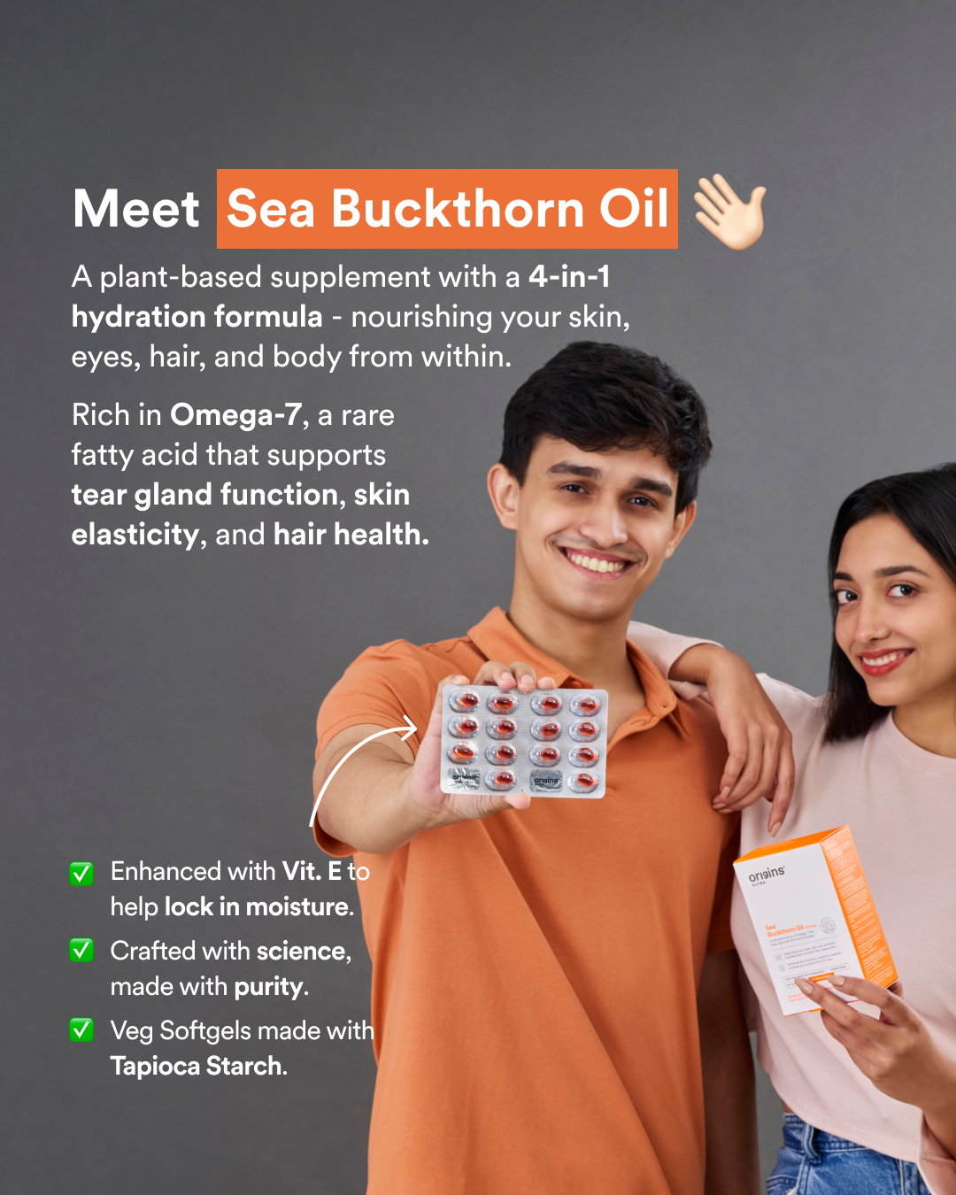 Origins Nutra Facebook ad