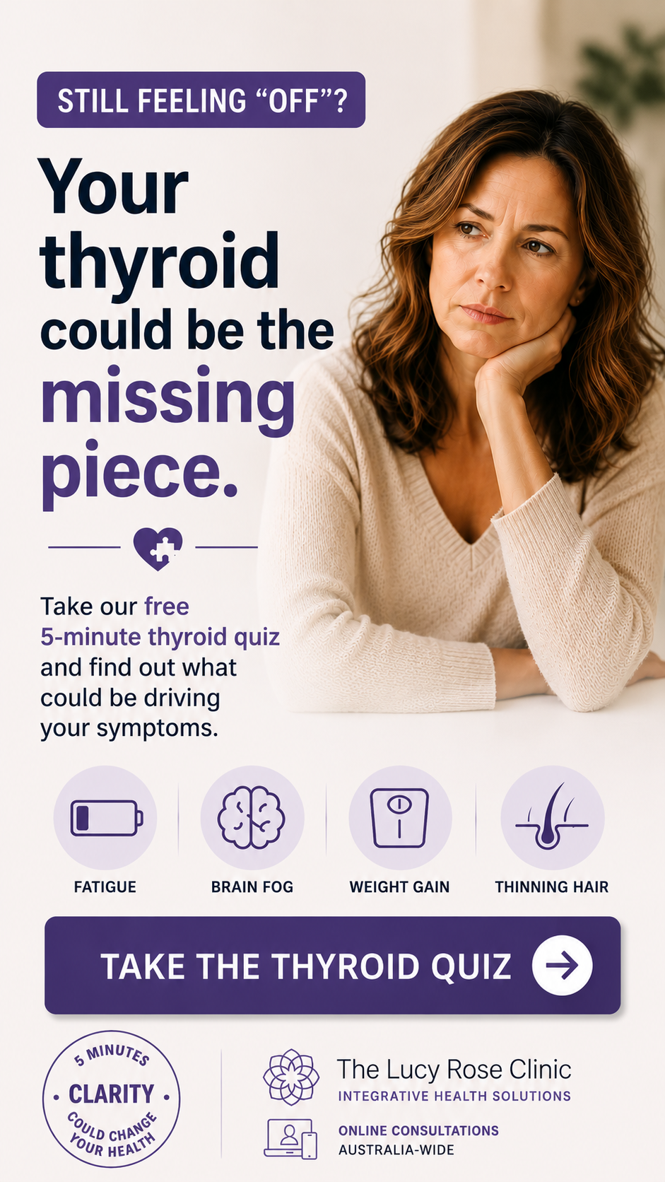 The Lucy Rose Clinic Facebook ad