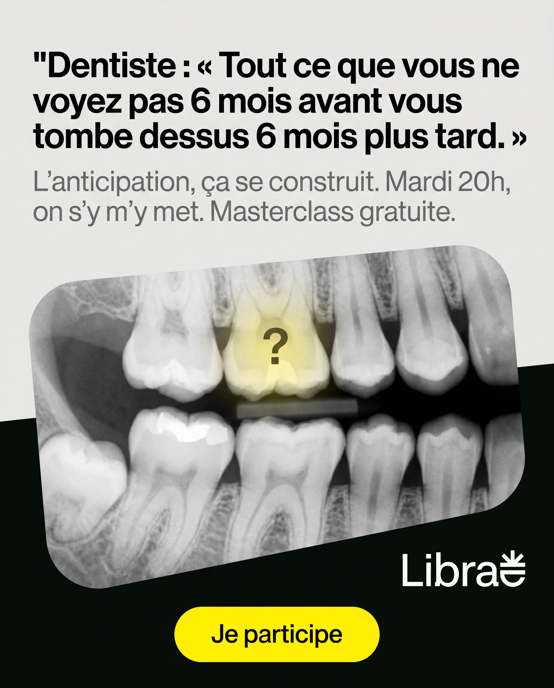 Romain Rousselet - Dentiste Libre Facebook ad
