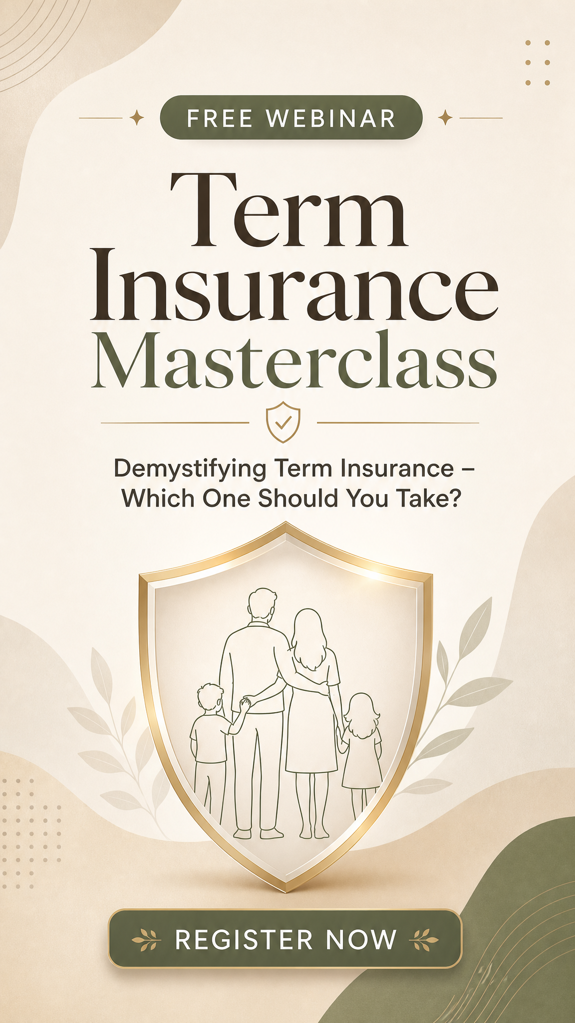 Best Term Insurance  Facebook ad
