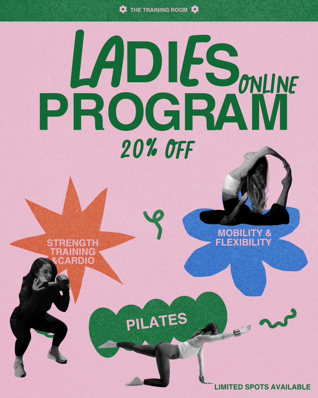 Nouran Abu Shady Facebook ad: Our Ladies-only beginner-friendly program is designed to…