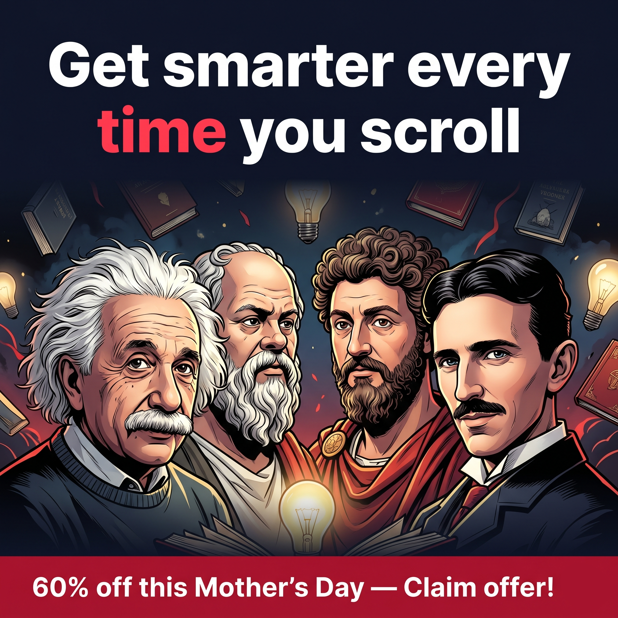 Deepstash Facebook ad