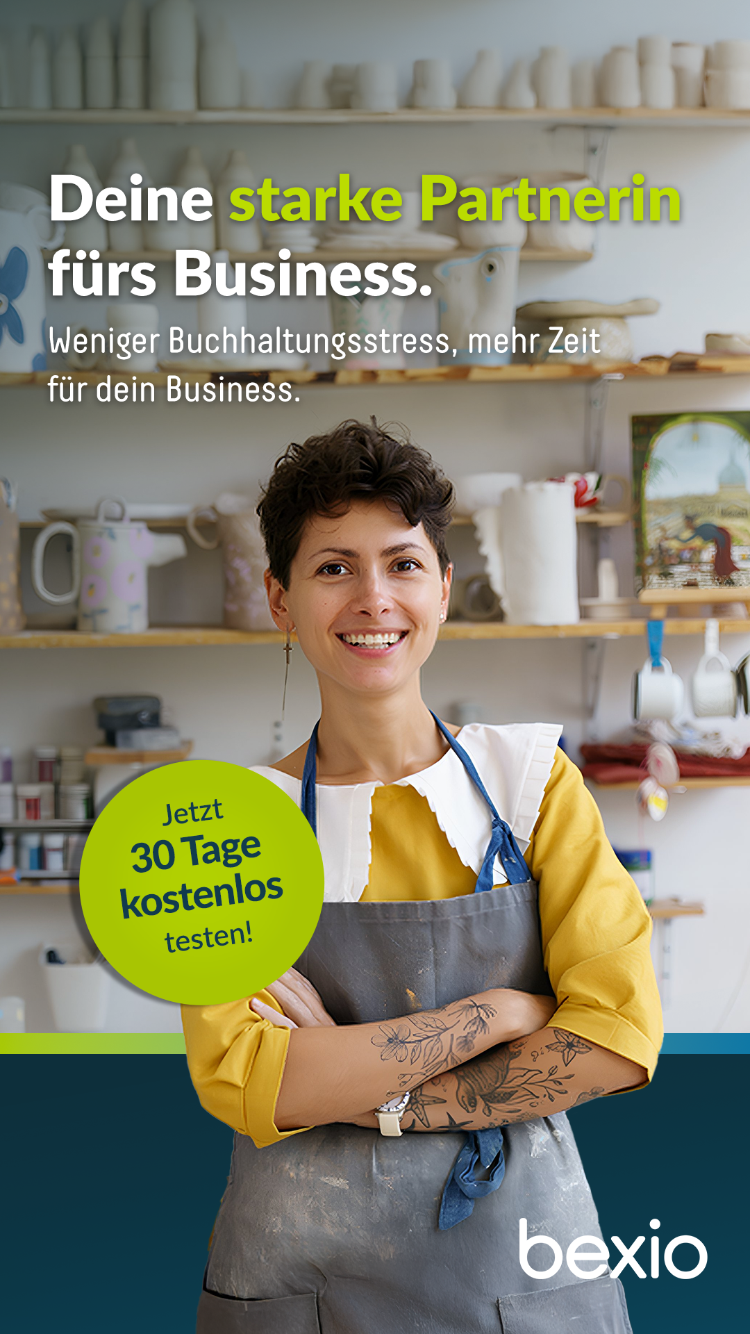 bexio Facebook ad