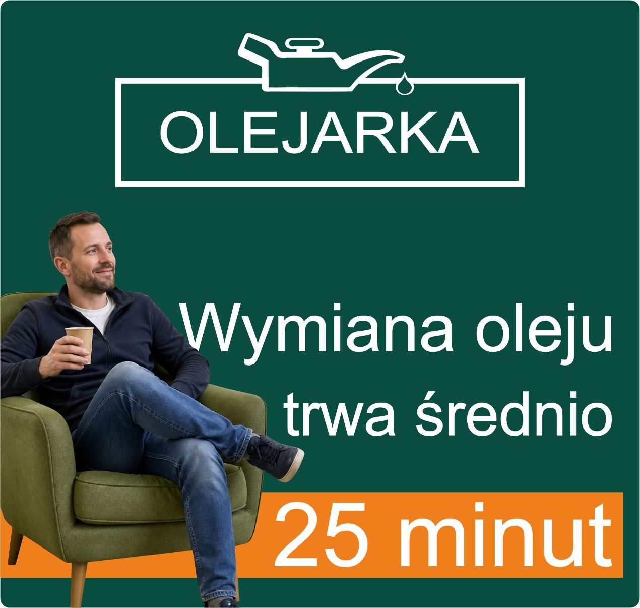 Olejarka Katowice Facebook ad: Wymiana oleju w samochodzie - Katowice. Szybka wymiana…