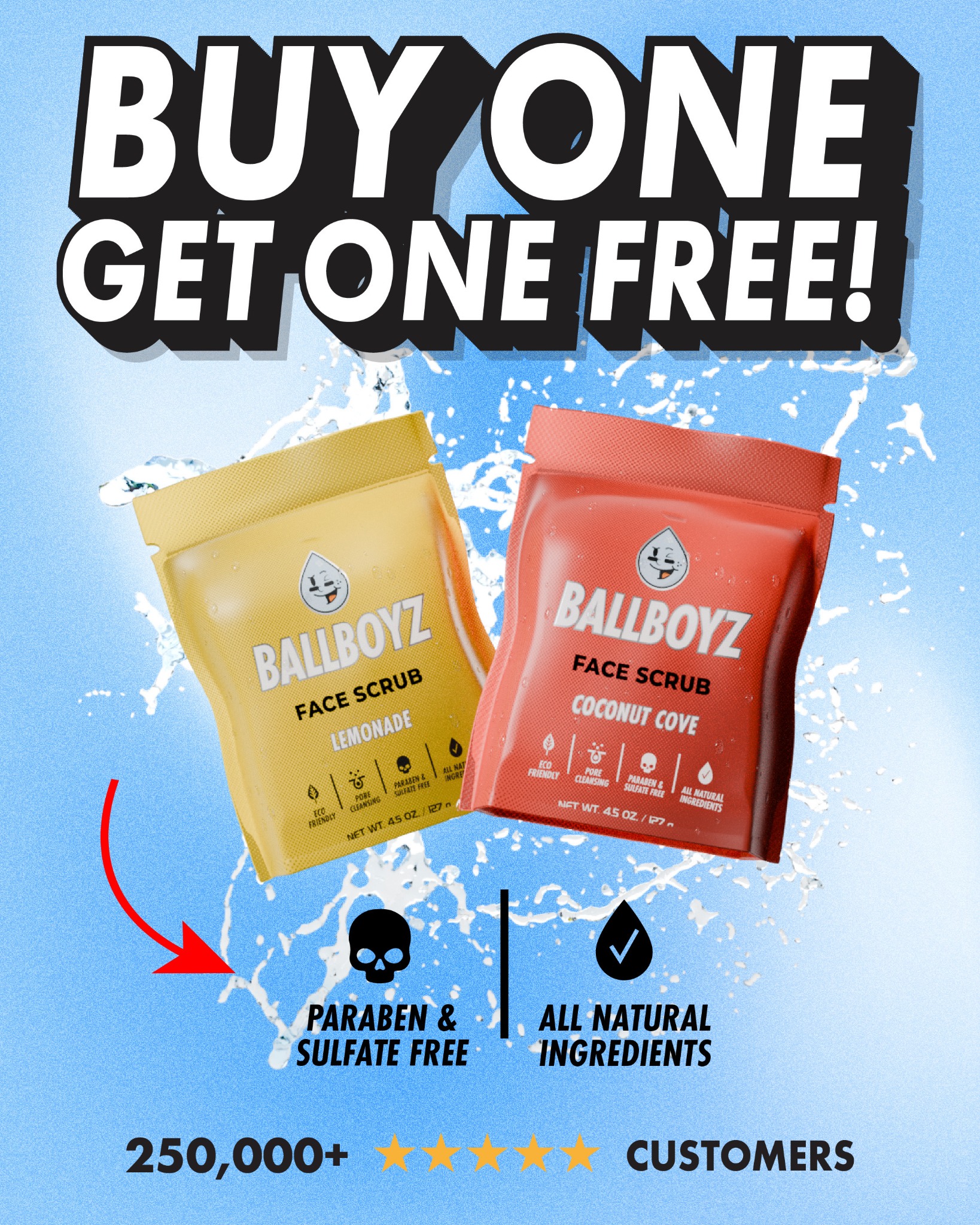 Ballboyz Soap Facebook ad