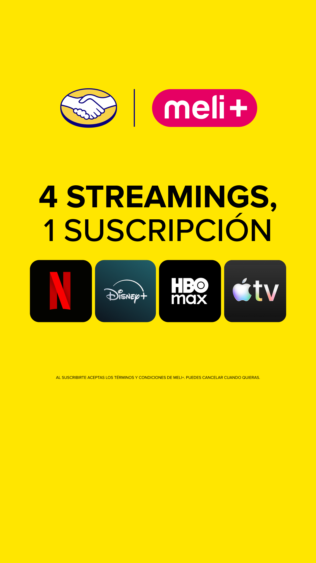Mercado Libre Facebook ad: 4 plataformas en Meli+