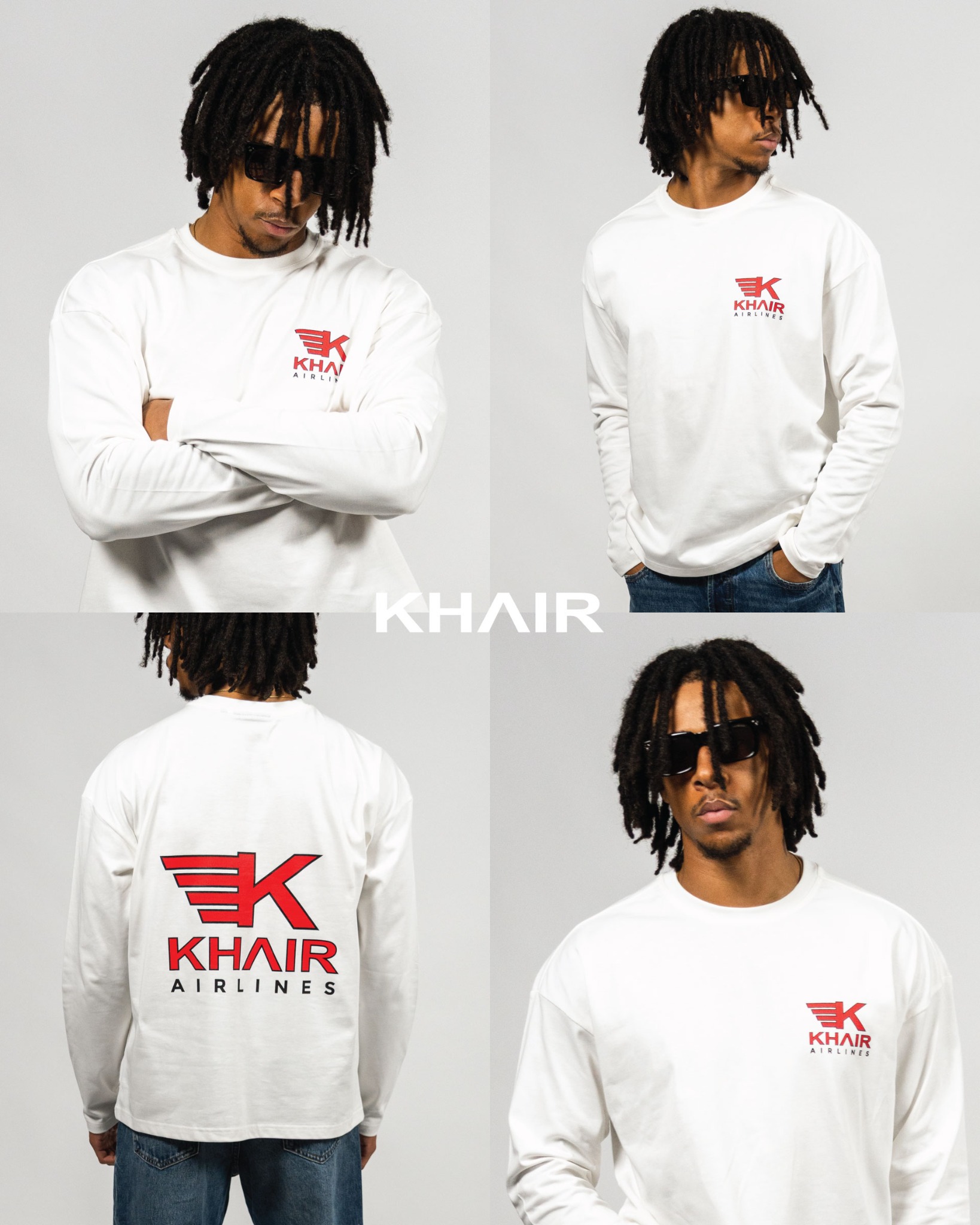 Khair Clothing Facebook ad: Luxury streetwear, redefined.