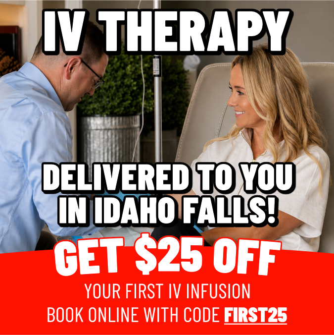 VitaLife Mobile IV Therapy Facebook ad from May 19, 2026