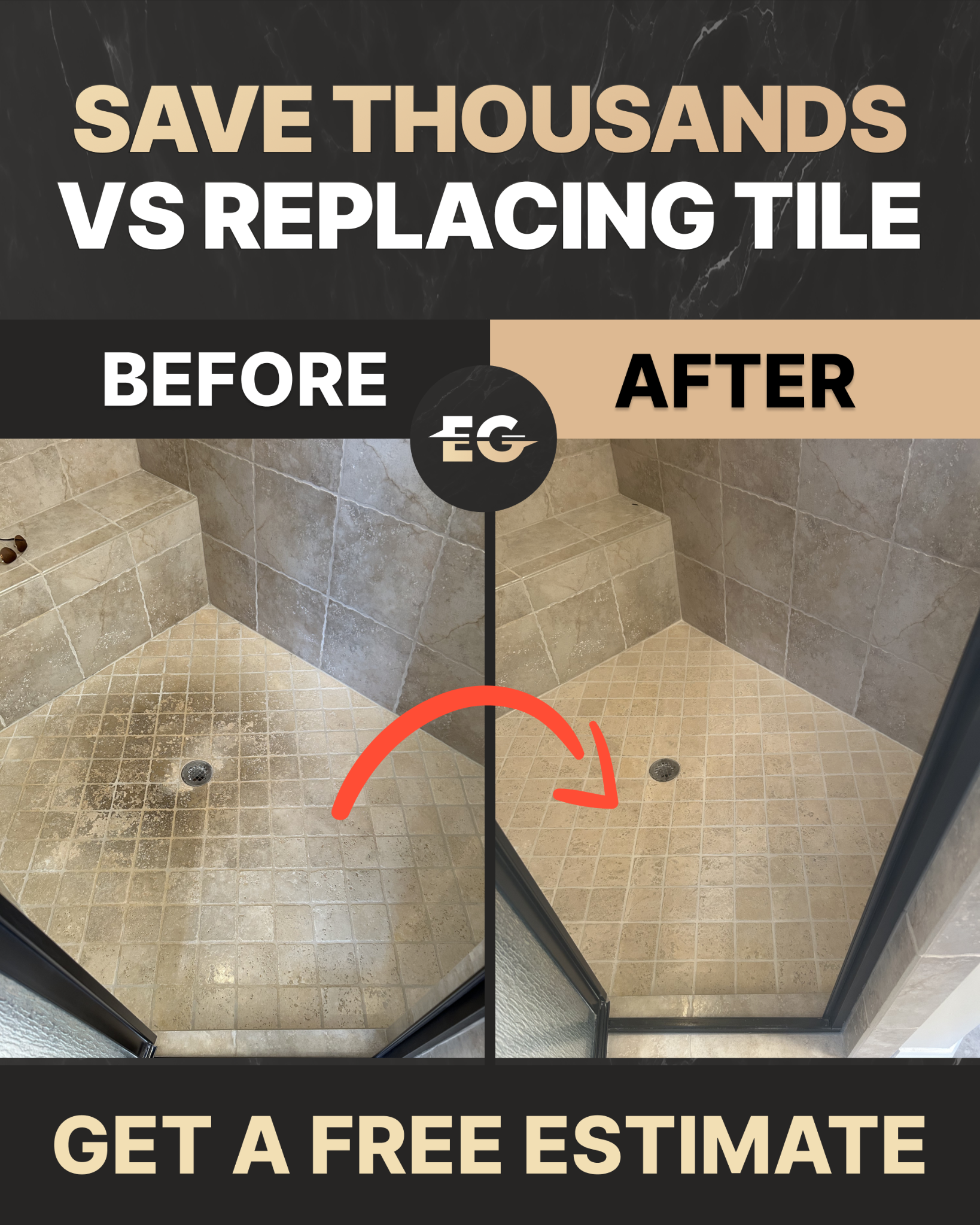 Elite Grout Knoxville Facebook ad from May 29, 2026