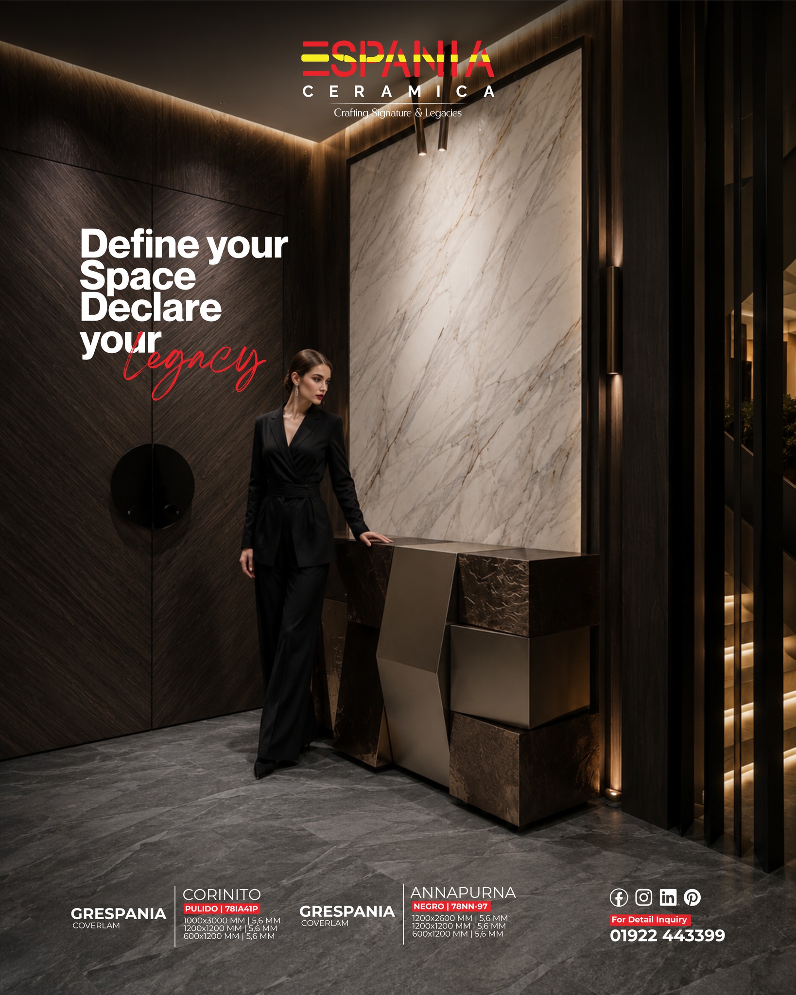 Espania Facebook ad: Where achievement meets architectural identity, every…
