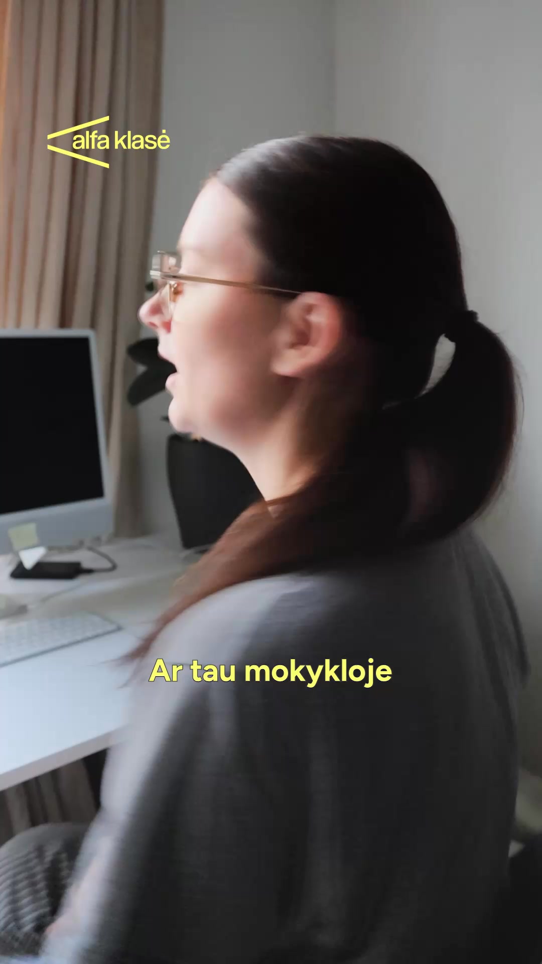 Alfa Klasė Facebook ad from Jun 19, 2026