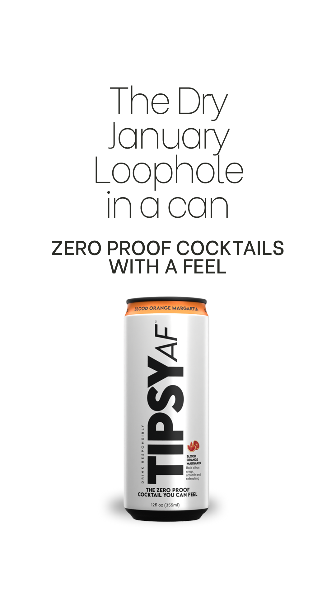 Tipsy AF Facebook ad