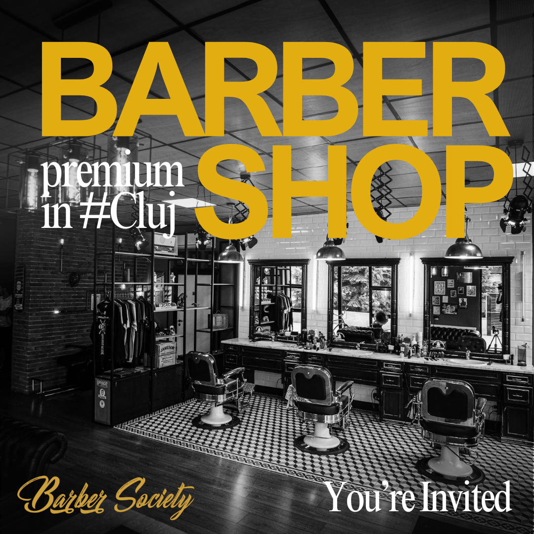 Barber Society Facebook ad from Feb 11, 2026