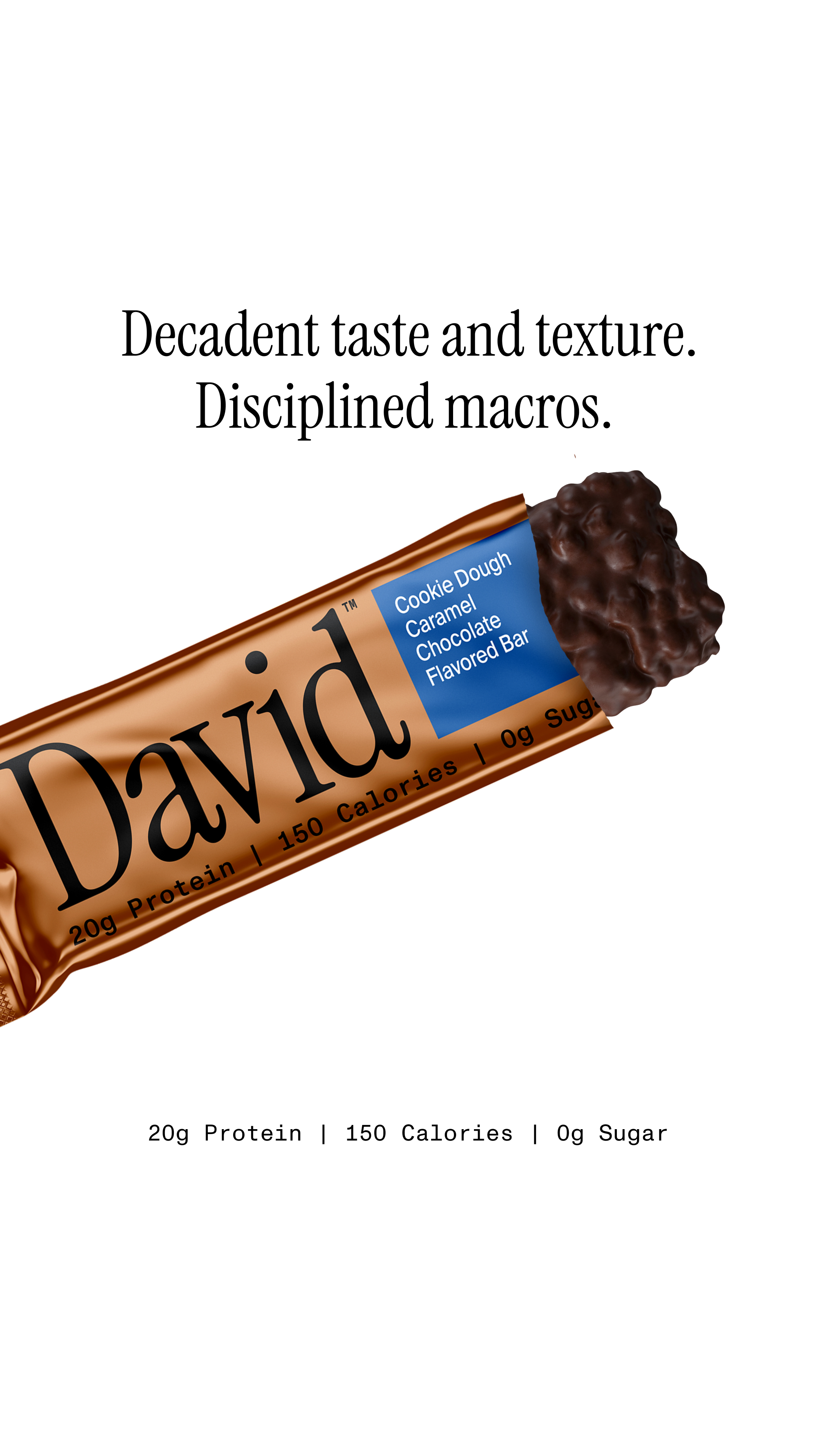 David Protein Facebook ad