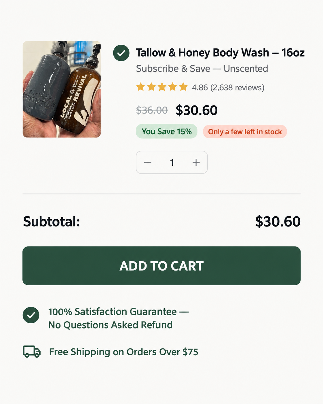 Local Revival Facebook ad