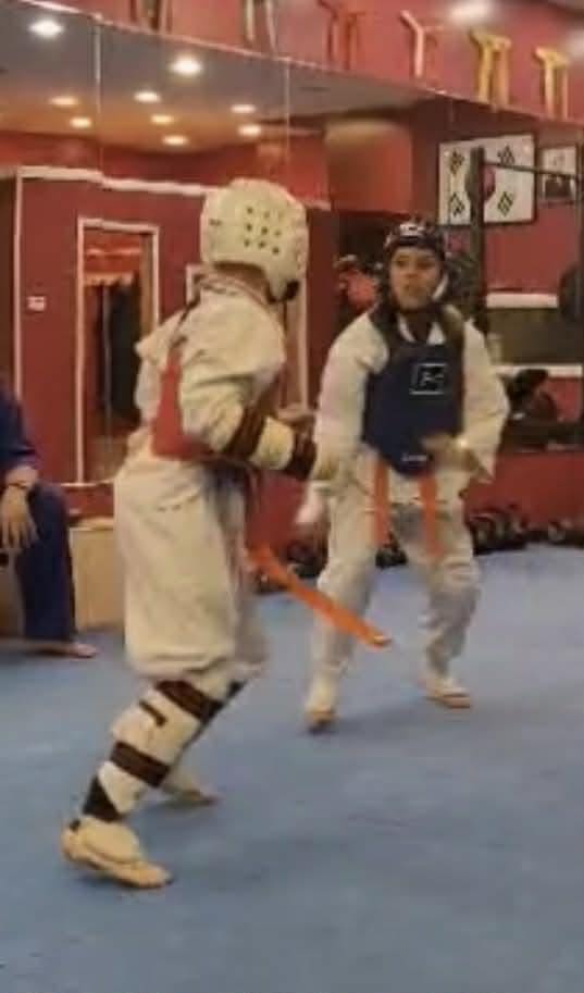 Ultimate Kicks Tae Kwon Do Facebook ad: Strong Girls Start Here Lydia