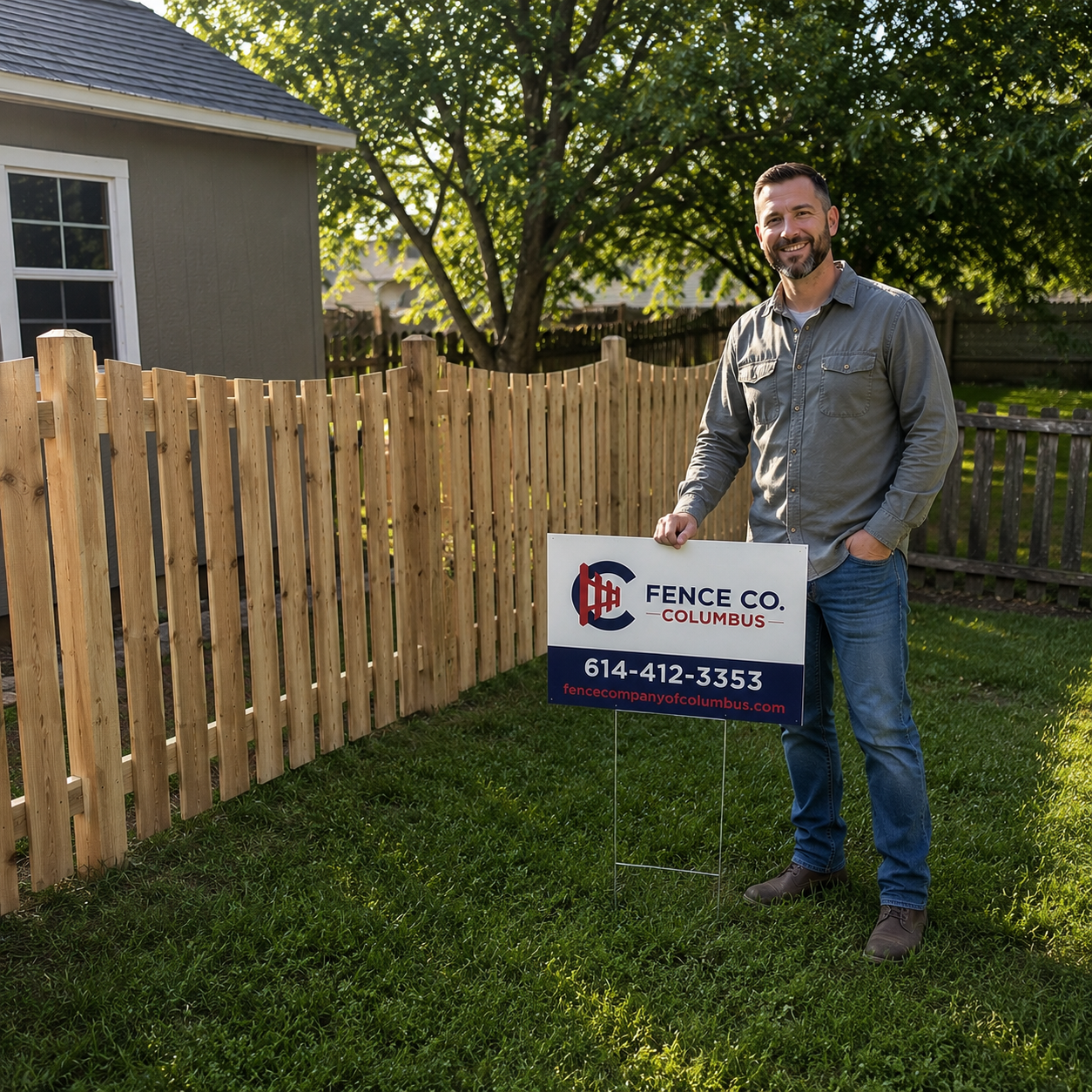 Fence Company of Columbus Facebook ad