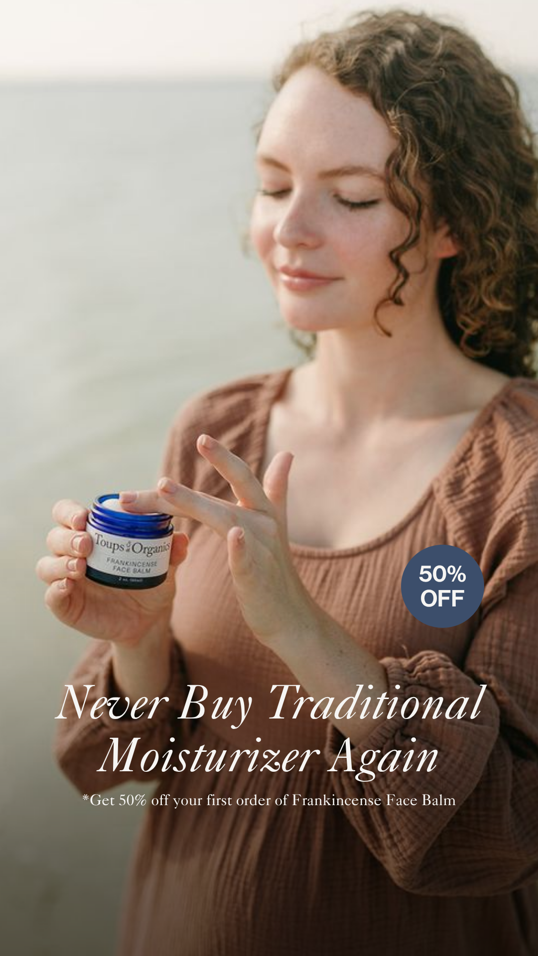 Toups and Co Organics Facebook ad