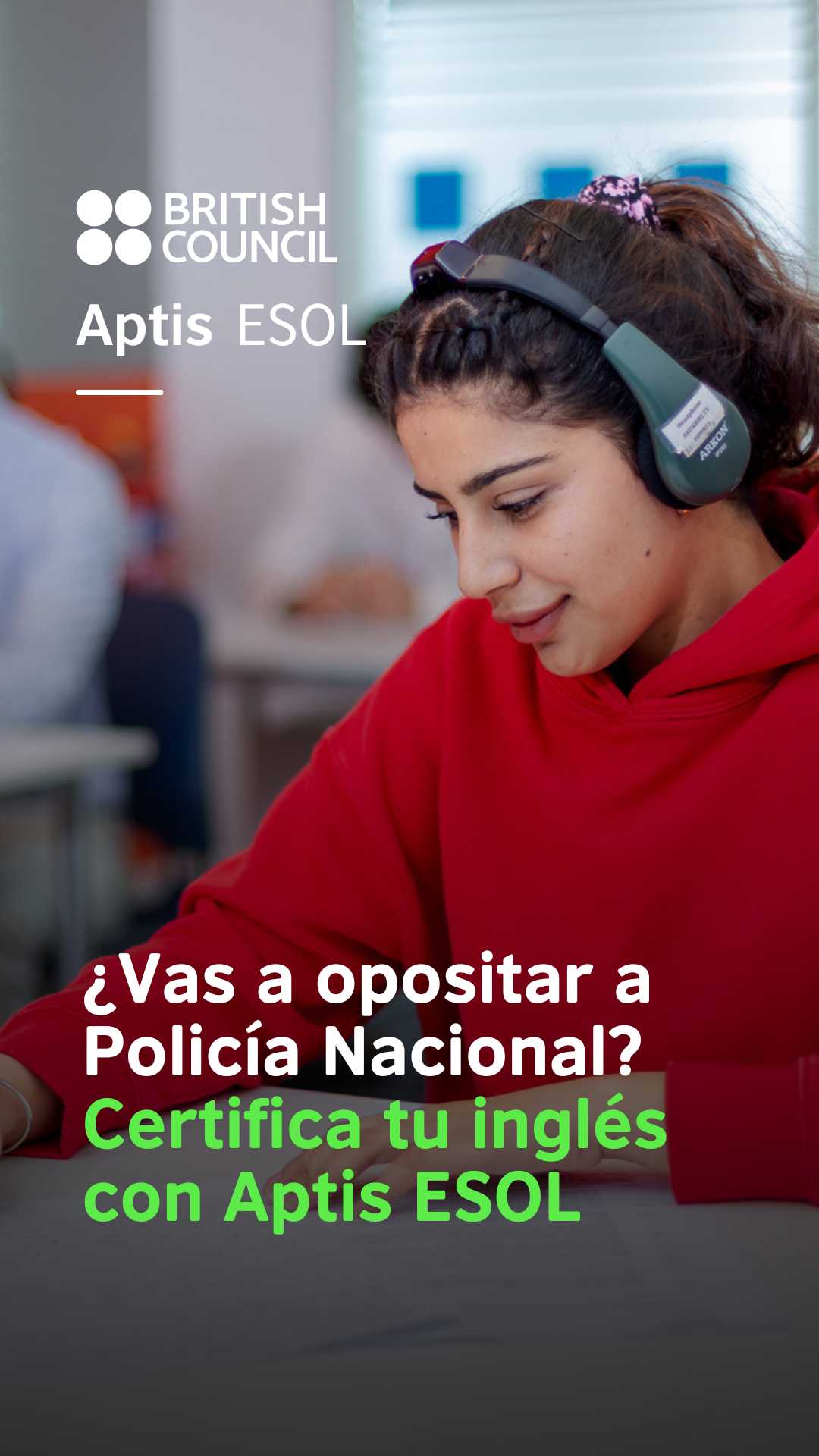 British Council España Facebook ad from Apr 1, 2026