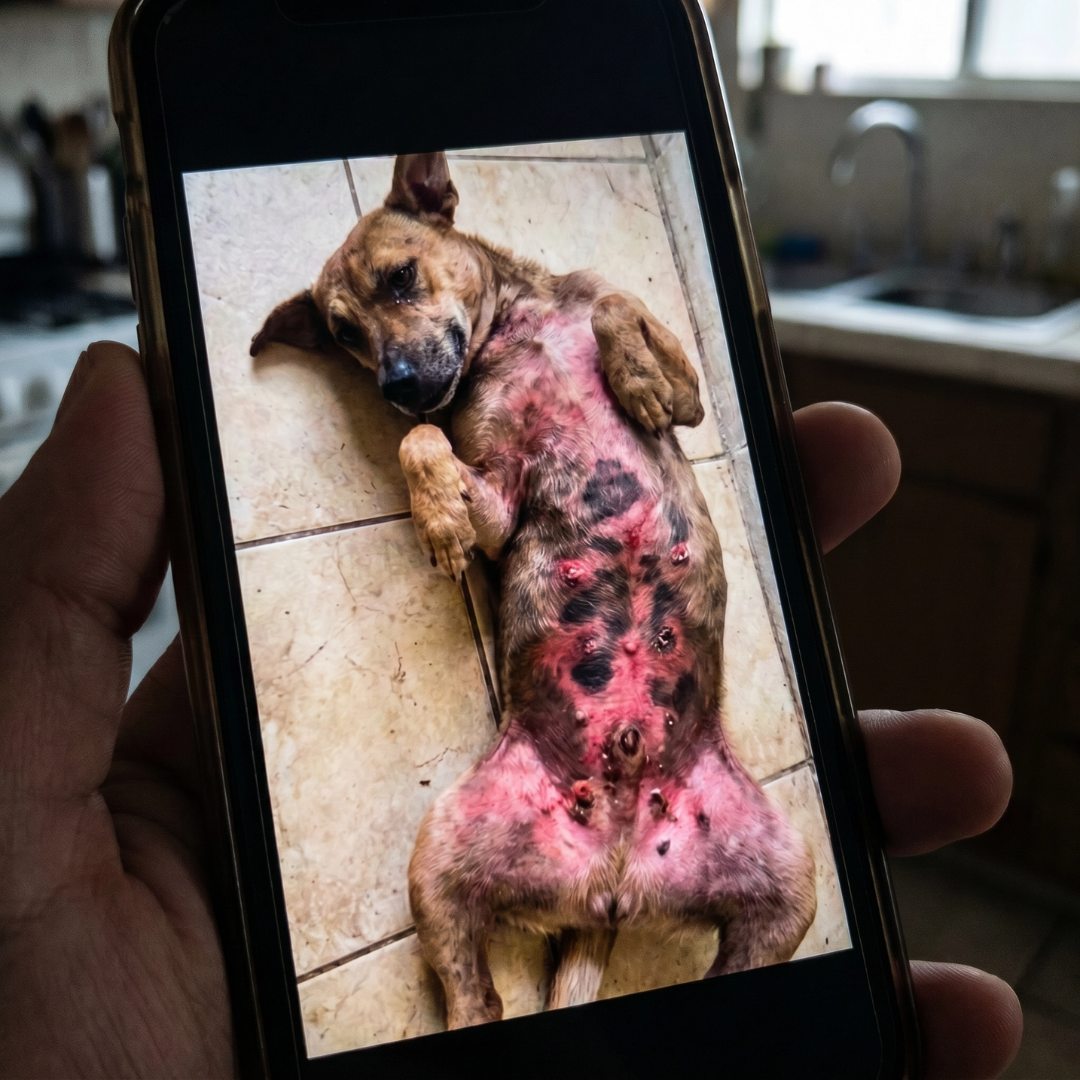 HoundNutrition Facebook ad: If your dog won’t stop scratching…