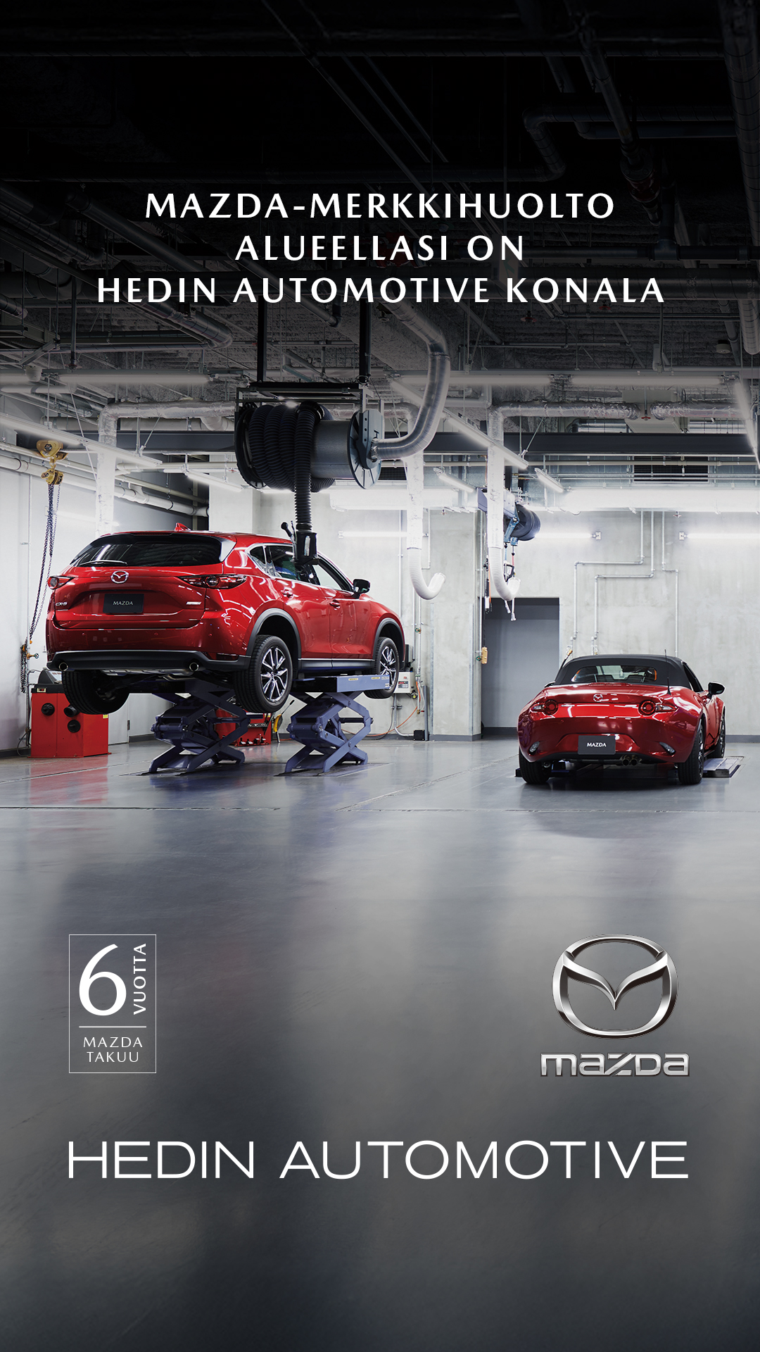 Hedin Automotive Finland Facebook ad