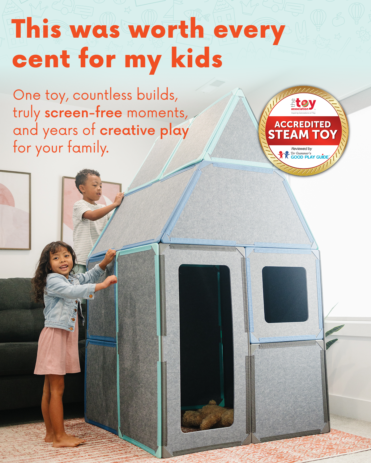 Superspace Facebook ad: Shared Play!