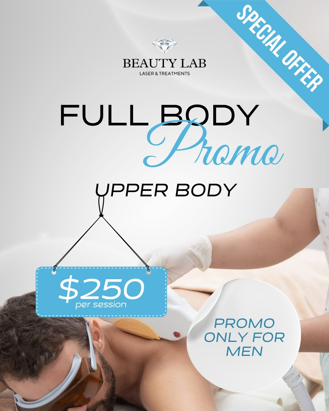 Beauty Lab Laser Facebook ad