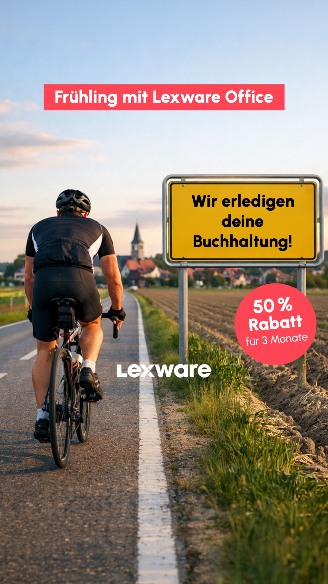 Lexware Facebook ad