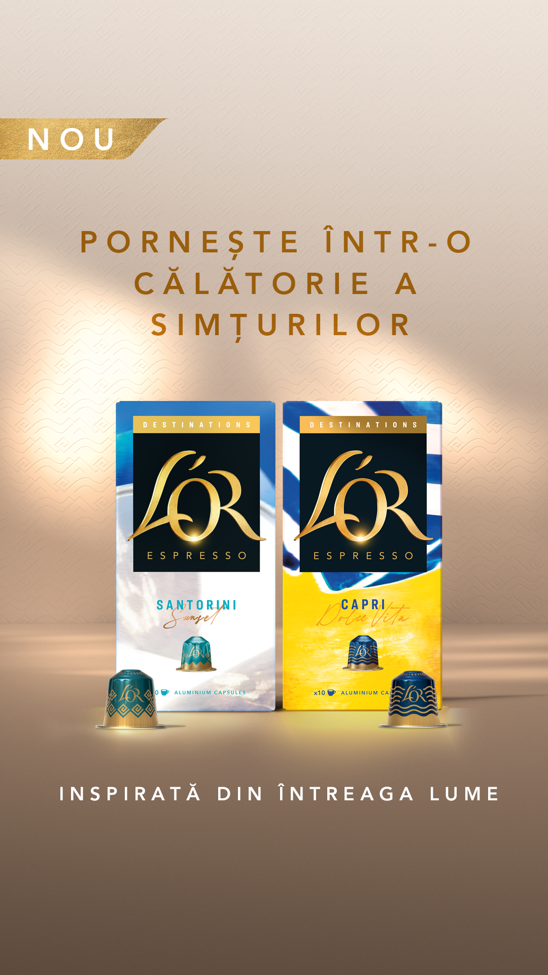 L'OR Espresso Facebook ad