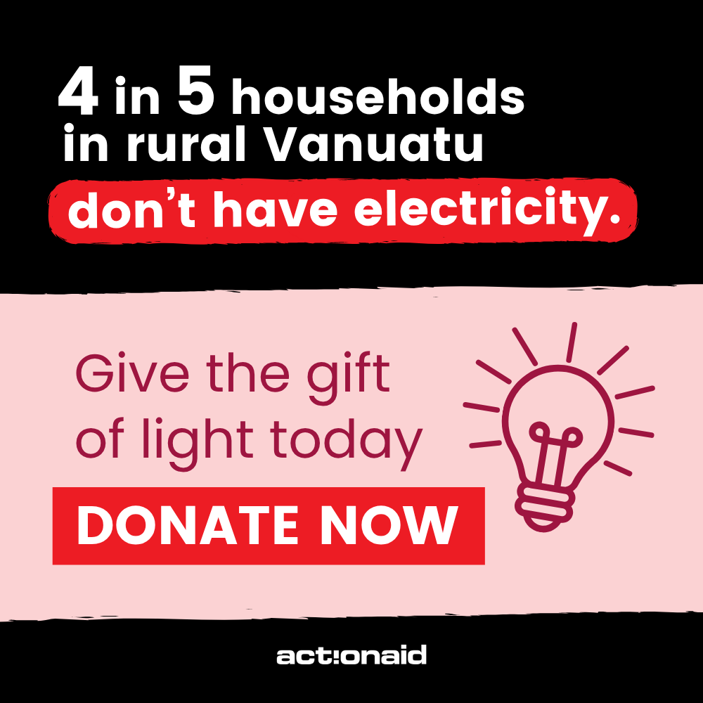 ActionAid Australia Facebook ad: Light her future